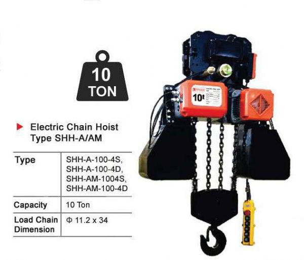 Superior Electric Chain Hoist Type SHH-A/AM